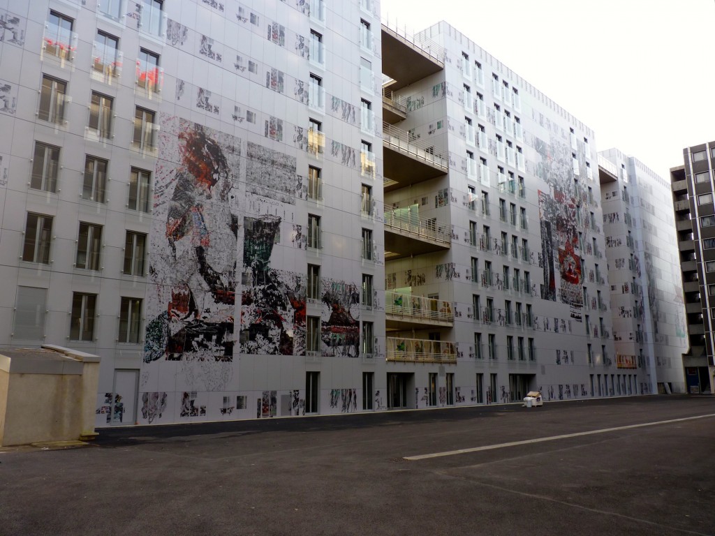 Façade arrière (Nord) de Parc 17