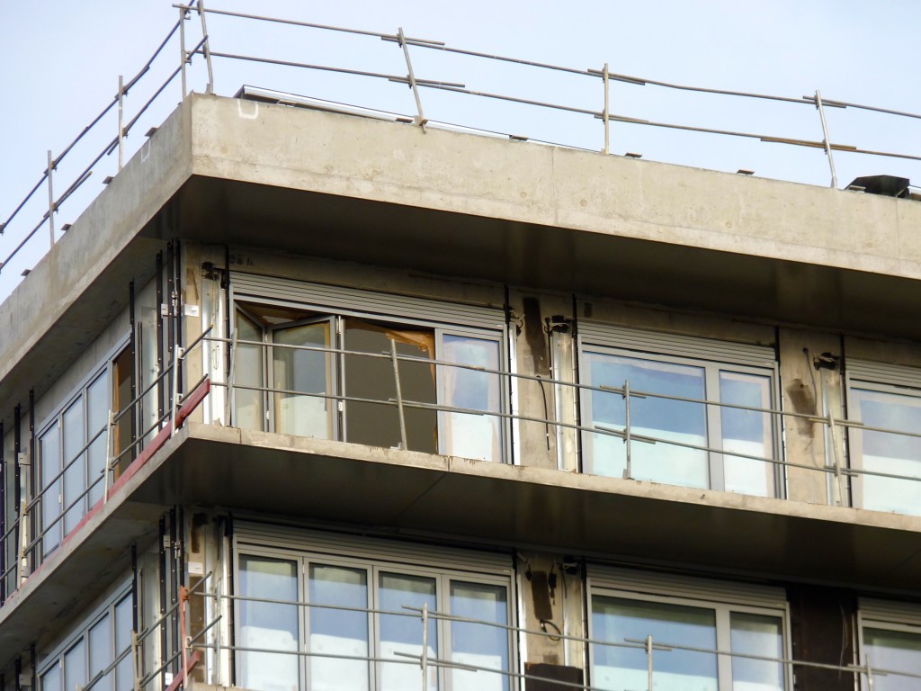 Volets roulants posés sur le bâtiment A